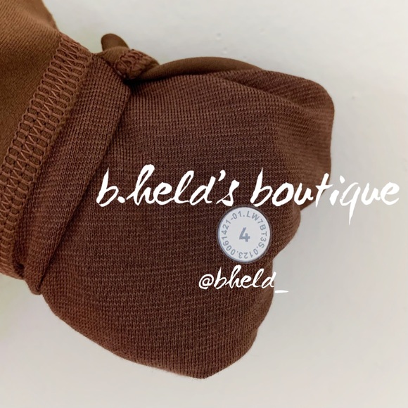 lululemon Align High-Rise Short 6" in Java Brown Neutral Size 4 Brand New NWT - Picture 11 of 12